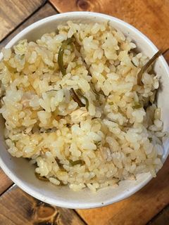 【簡単ズボラ】塩昆布の炊き込みご飯-レシピのメイン写真