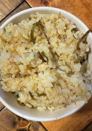 【簡単ズボラ】塩昆布の炊き込みご飯-レシピのメイン写真