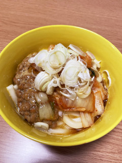 納豆とキムチうどん-レシピのメイン写真
