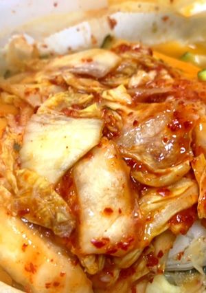 電子レンジで白身魚とキムチの蒸しチゲ-レシピのメイン写真
