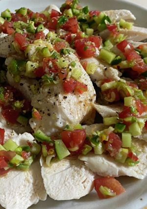 レンジで簡単サラダチキン-レシピのメイン写真