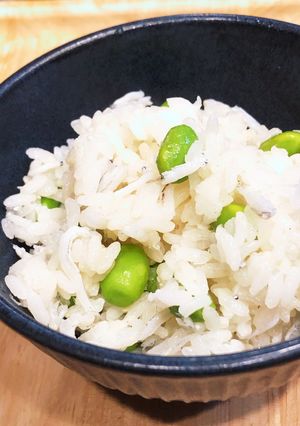枝豆とじゃこのご飯-レシピのメイン写真