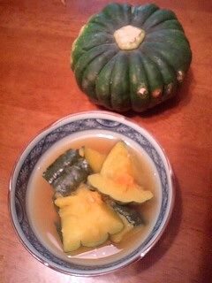 黒かぼちゃの煮物-レシピのメイン写真