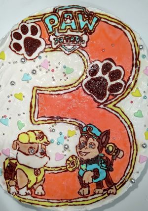 パウパトロールケーキ～♪-レシピのメイン写真
