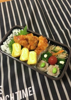 男子高校生弁当5/21とりチリ弁当-レシピのメイン写真