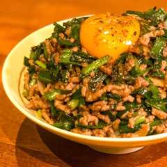 รูปของ 【翌日注意!】ニラまみれ豚丼