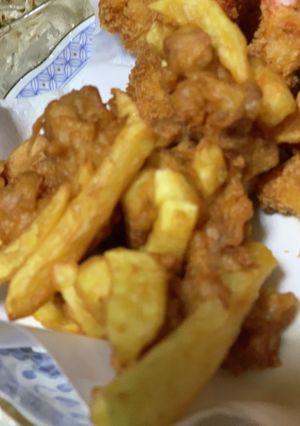 簡単　肉付きポテトフライ-レシピのメイン写真