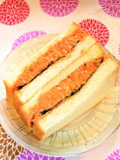 ☺おつまみにも☆簡単♪キムマヨサンド☺-レシピのメイン写真