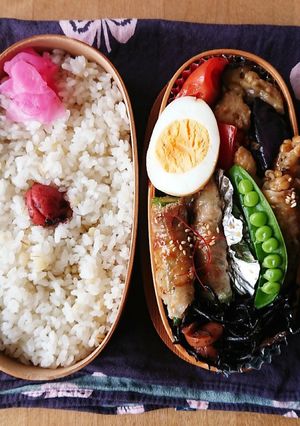お弁当★えのきとオクラ豚バラ巻き★常備菜-レシピのメイン写真