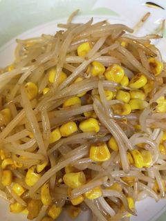 コーンが美味しいモヤシバター炒め-レシピのメイン写真