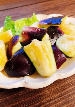 生で美味しい☆水ナスのシンプルなサラダ-レシピのメイン写真
