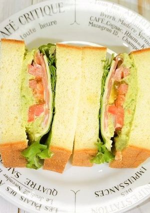 生ハムとバジルポテトサラダのサンド-レシピのメイン写真