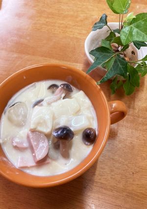 フルフル・豆腐と魚肉ソーセージのミルク煮-レシピのメイン写真