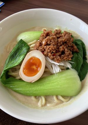 辛さ控えめ！！豆乳で作る濃厚坦々麺-レシピのメイン写真