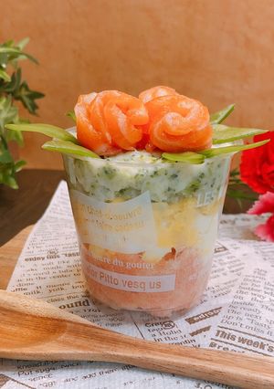 簡単 インスタ映え 3色ポテトサラダ-レシピのメイン写真