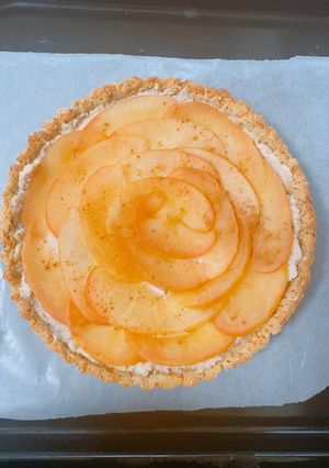 糖質制限 りんごタルト-レシピのメイン写真