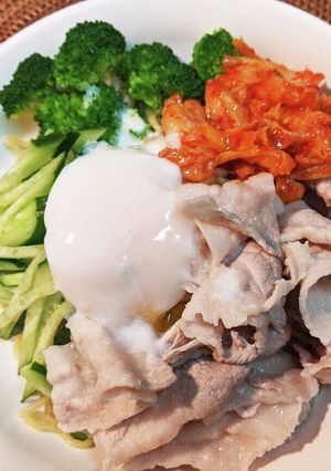 冷しゃぶ豚キム〜ラーメンサラダ風〜-レシピのメイン写真