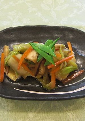 豆腐の野菜あんかけ（透析食）-レシピのメイン写真