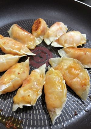 キムチチーズ餅餃子♡-レシピのメイン写真