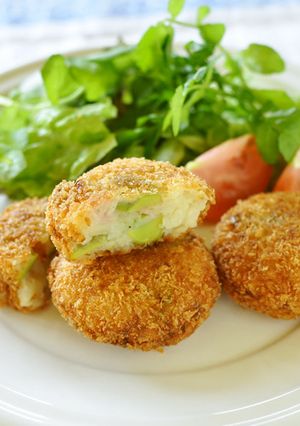 初夏の味、そら豆とベーコンのコロッケ-レシピのメイン写真