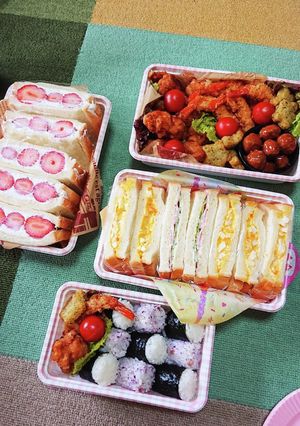 保育園遠足弁当(2021年5月)-レシピのメイン写真
