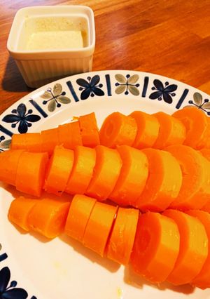 人参まるごと蒸し-レシピのメイン写真