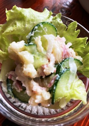 糠漬けのポテトサラダ-レシピのメイン写真
