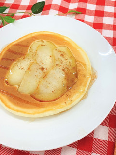 焼きりんごパンケーキ-レシピのメイン写真