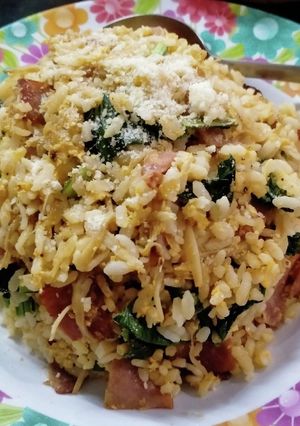 カルボナーラチャーハン-レシピのメイン写真