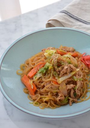 ダイエット焼きそば-レシピのメイン写真
