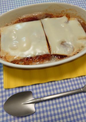 簡単☆お手軽スコップハンバーグ♩-レシピのメイン写真