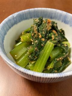 小松菜の韓国風ごま和え-レシピのメイン写真