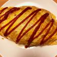 えんどう豆入り!チキンライスオムライス