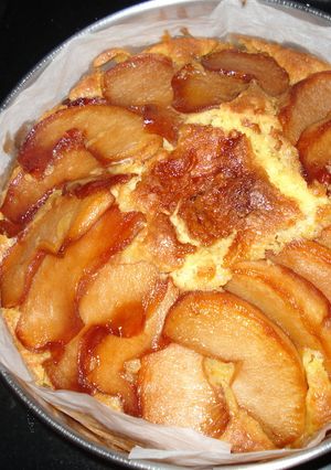 りんごのワイン煮ケーキ☆三-レシピのメイン写真