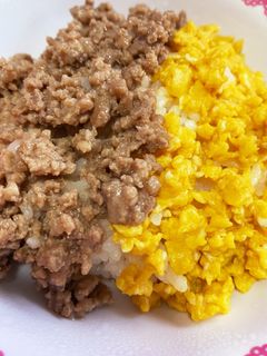 簡単そぼろ丼-レシピのメイン写真
