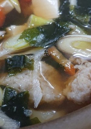 ホッケのすり身汁-レシピのメイン写真