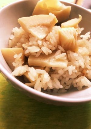 竹の子ご飯食べ過ぎる料亭味！白だしNG-レシピのメイン写真