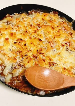 面倒くさがり屋さんカレーリメイクドリア♥-レシピのメイン写真