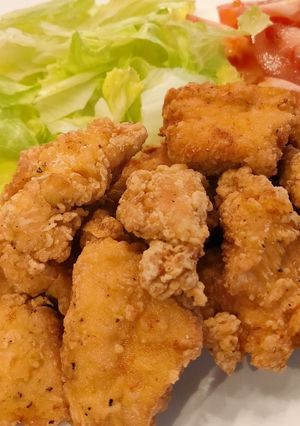 鶏むね肉deフライドチキン QC-レシピのメイン写真