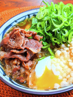 温玉肉ぶっかけうどん-レシピのメイン写真