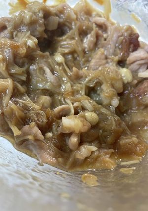 お肉なめたけ（覚書）-レシピのメイン写真