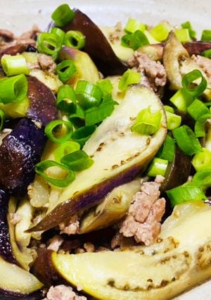 ナスと挽肉のコク旨炒め-レシピのメイン写真