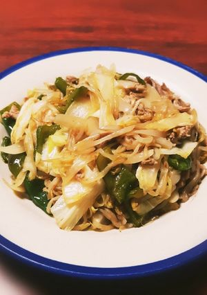 簡単◎豚肉と野菜の中華炒め-レシピのメイン写真