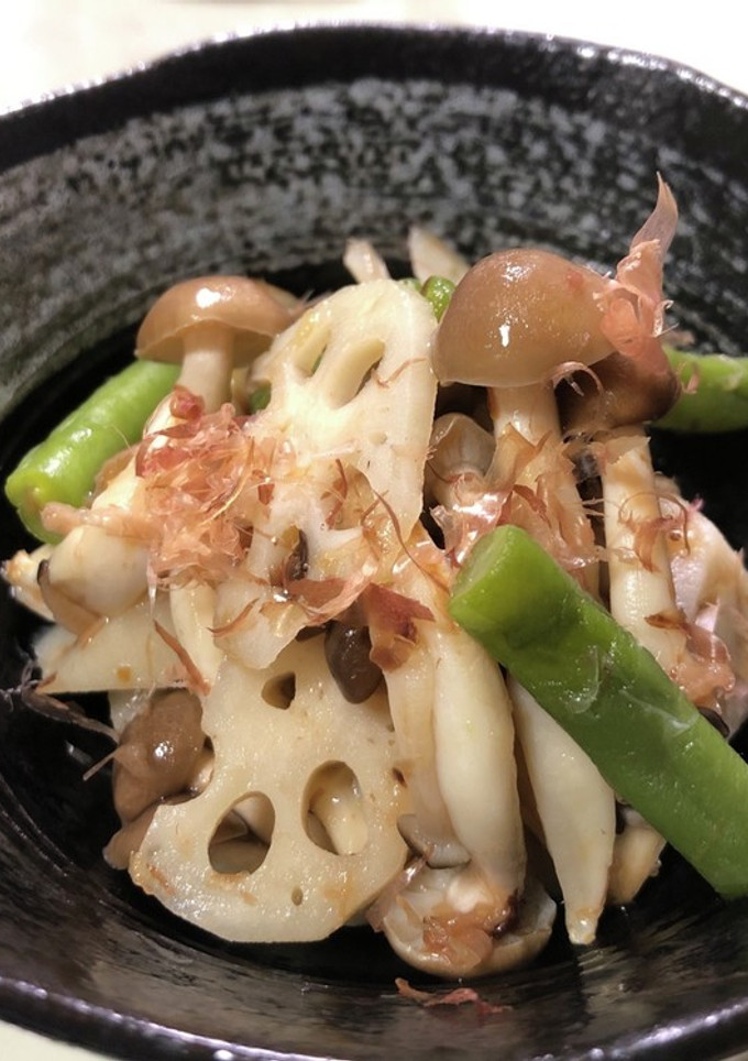 いんげんとれんこん和物☆-レシピのメイン写真