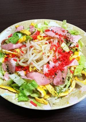 パリパリレタス冷やし中華-レシピのメイン写真