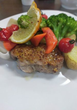 チキンのハニーマスタード焼き-レシピのメイン写真