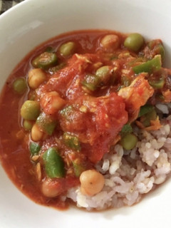 簡単ヘルシー☆シーチキントマト時短カレー-レシピのメイン写真