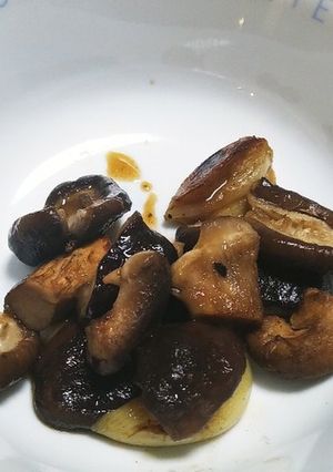 シイタケのガーリックバター炒め-レシピのメイン写真