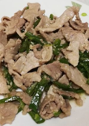 豚肉とピーマンの塩麹炒め-レシピのメイン写真