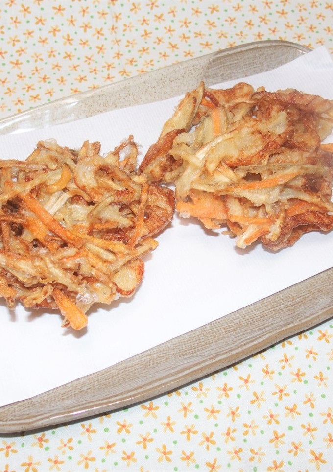 もやしとちくわのかき揚げ-レシピのメイン写真